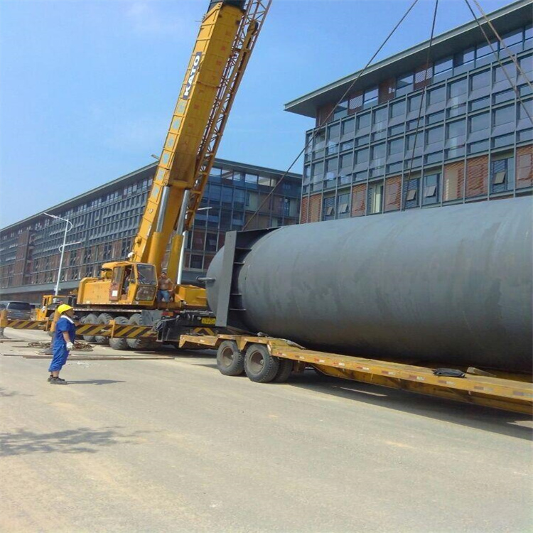 后湖管理区大型吊装作业
